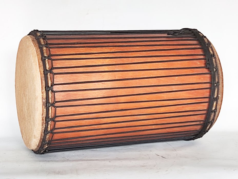 Dundun bass drums - Guinea sangban dunun 4 hoops mounting 6551