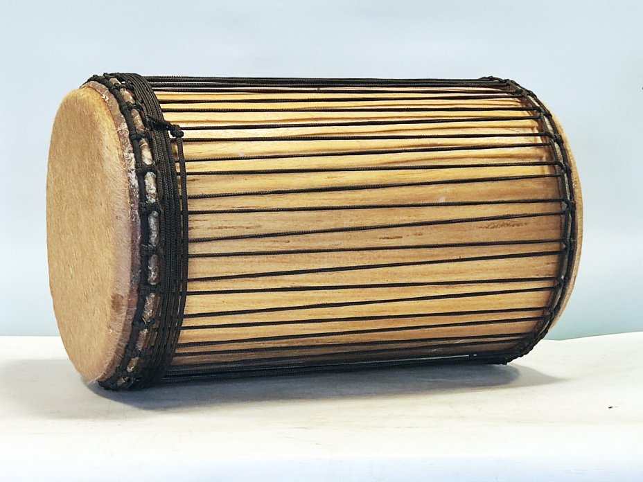 Dundun bass drums - Guinea sangban dunun 4 hoops mounting