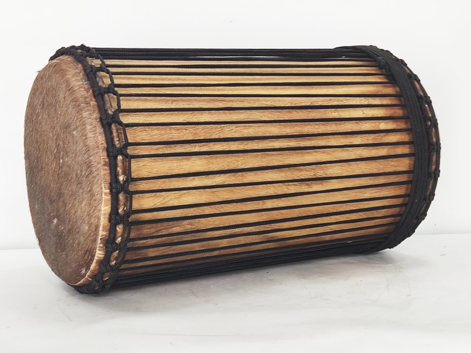 Dundun bass drums - Guinea sangban dunun 4 hoops mounting