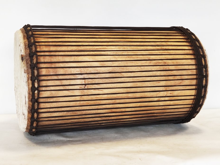 Dundun bass drums - Guinea sangban dunun 4 hoops mounting