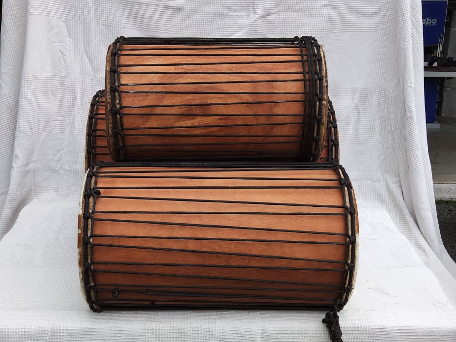 Lengue Mali dunun drums set