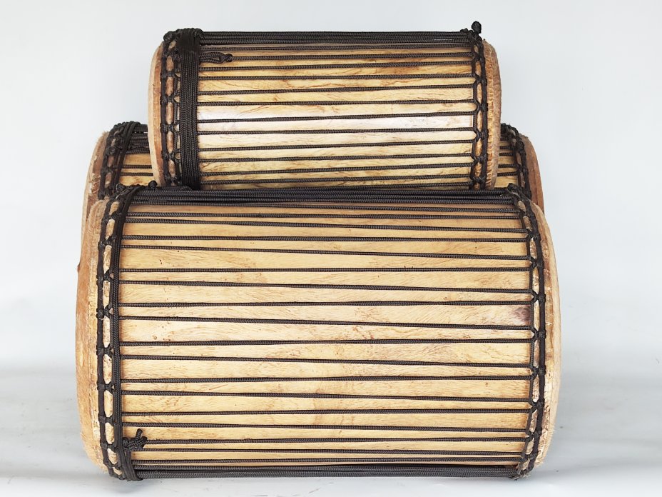 Melina (beechwood) Guinea dunun drums set
