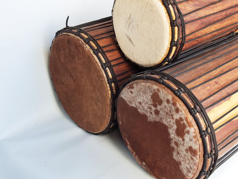 Rosewood (gueni) Mali dunun drums set