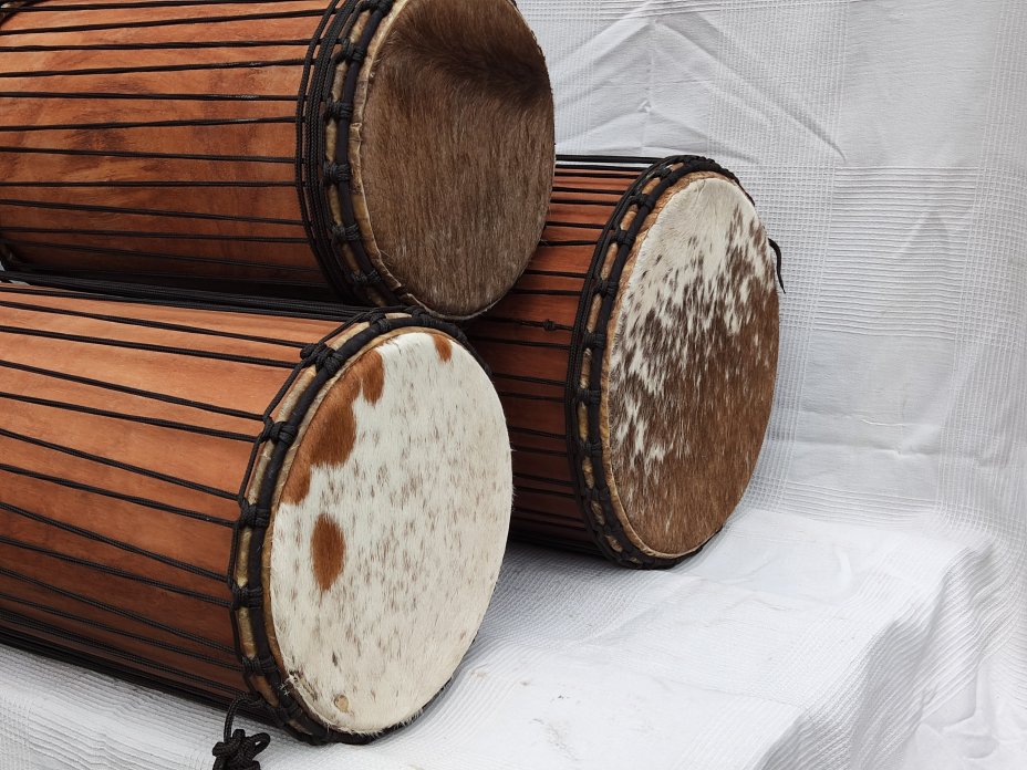 Lengue Mali dunun drums set