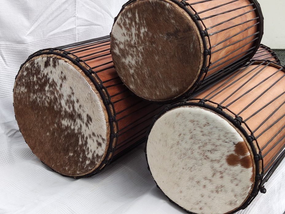Lengue Mali dunun drums set
