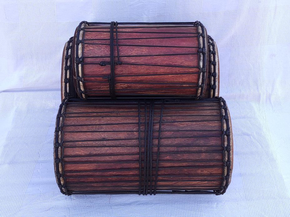 Rosewood (gueni) Mali dunun drums set