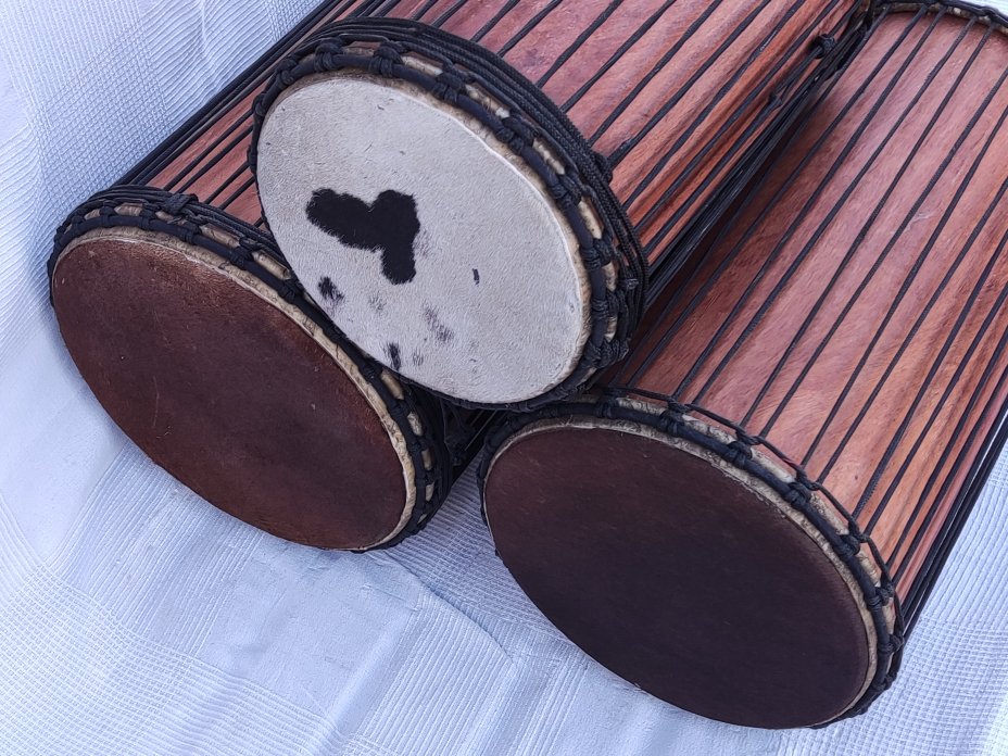 Lengue Mali dunun drums set