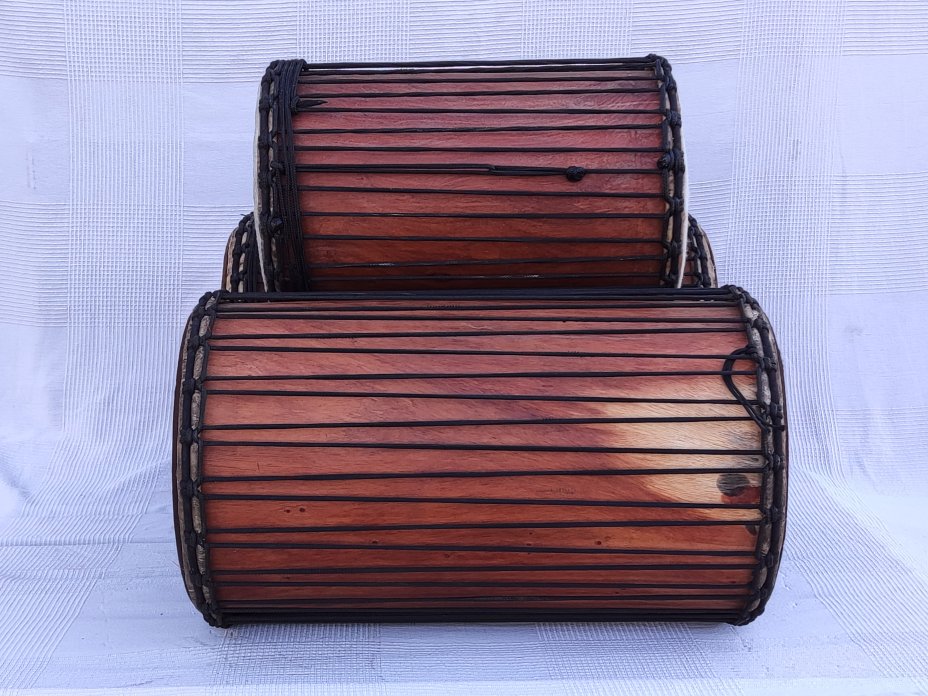 Lengue Mali dunun drums set