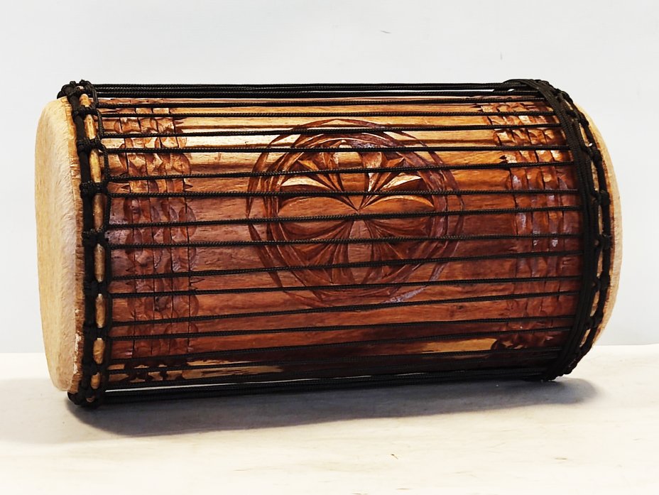 Dundun bass drums - Guinea kenkeni dunun 4 hoops mounting